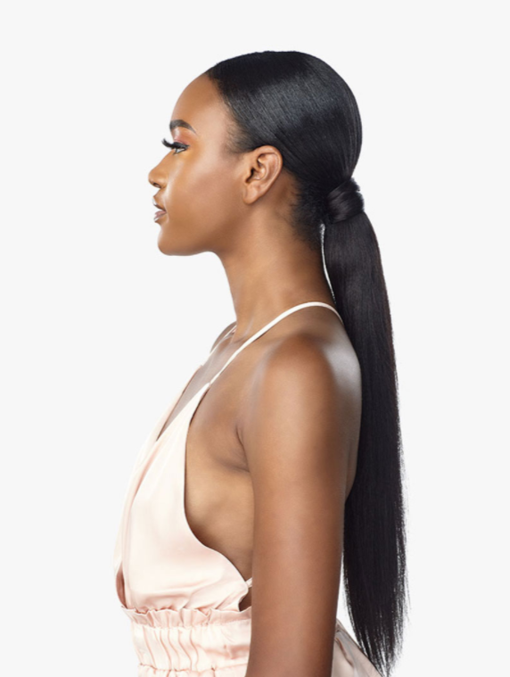 SENSATIONNEL - EMPIRE HUMAN HAIR PONY WRAP YAKI 18 INCHES