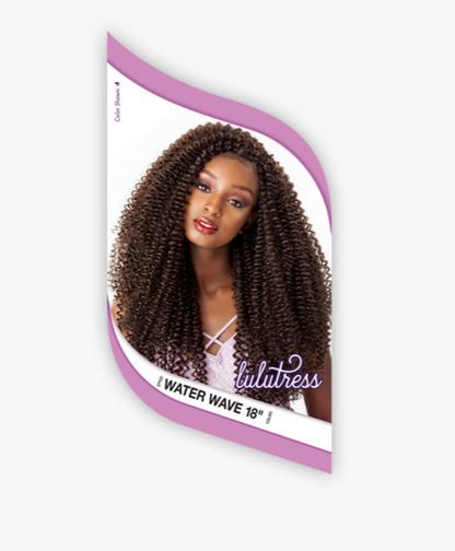 SENSATIONNEL - LULUTRESS WATER WAVE 18″ CROCHET BRAIDING HAIR