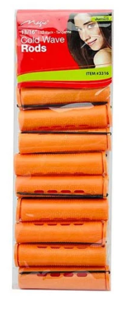 MAGIC COLLECTION COLD WAVE SHORT RODS 13/16" 12 PIECES