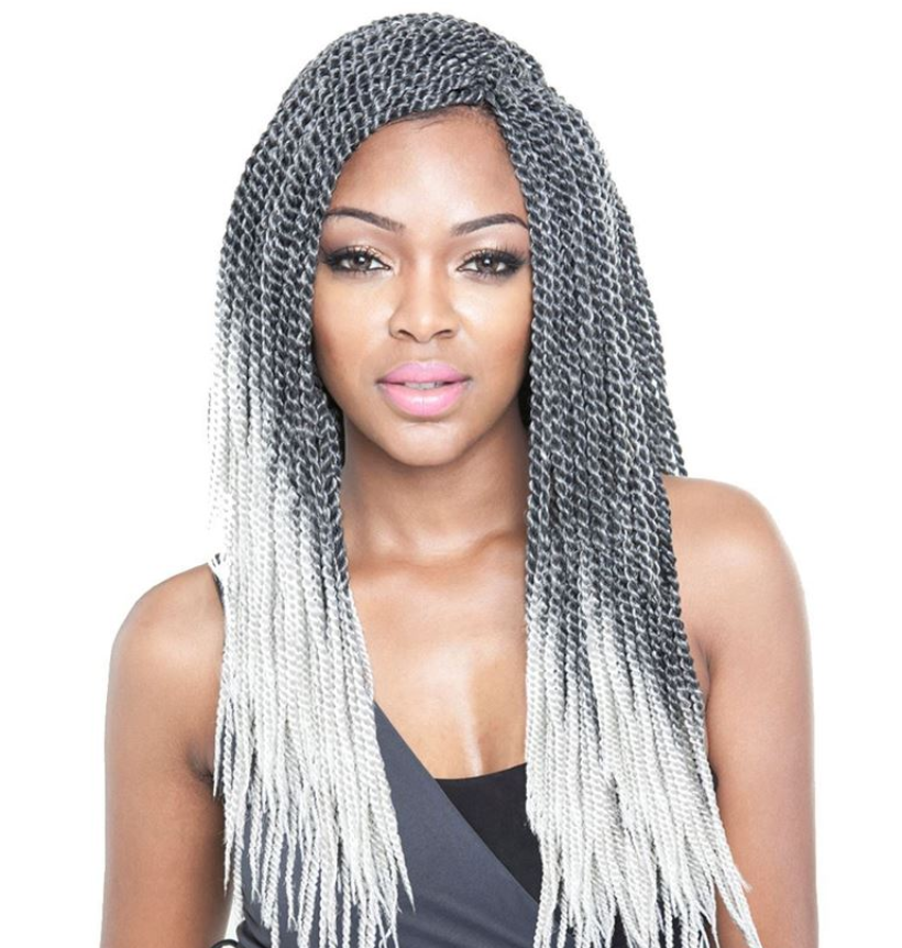 AFRI - SB01 - SENEGALESE TWIST 18&quot; CROCHET BRAIDING HAIR