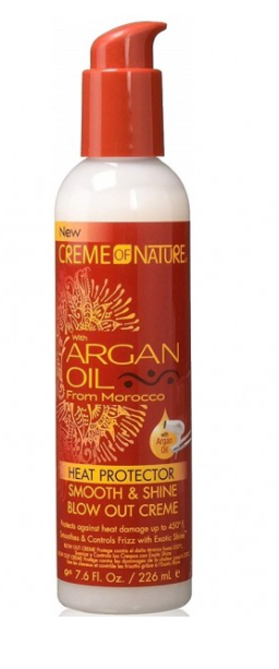 CRÈME OF NATURE ARGAN BLOW OUT CREME (7.6OZ) [HEAT PROTECTOR]