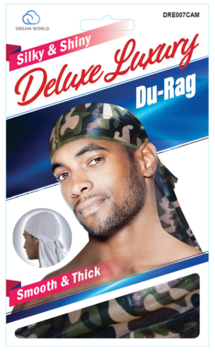 DREAM WORLD SILKY SATIN DELUXE LUXURY DURAG