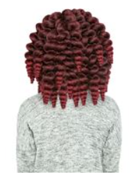 MANE CONCEPT KB03 - POM POM CURL CROTCH BRAIDING HAIR