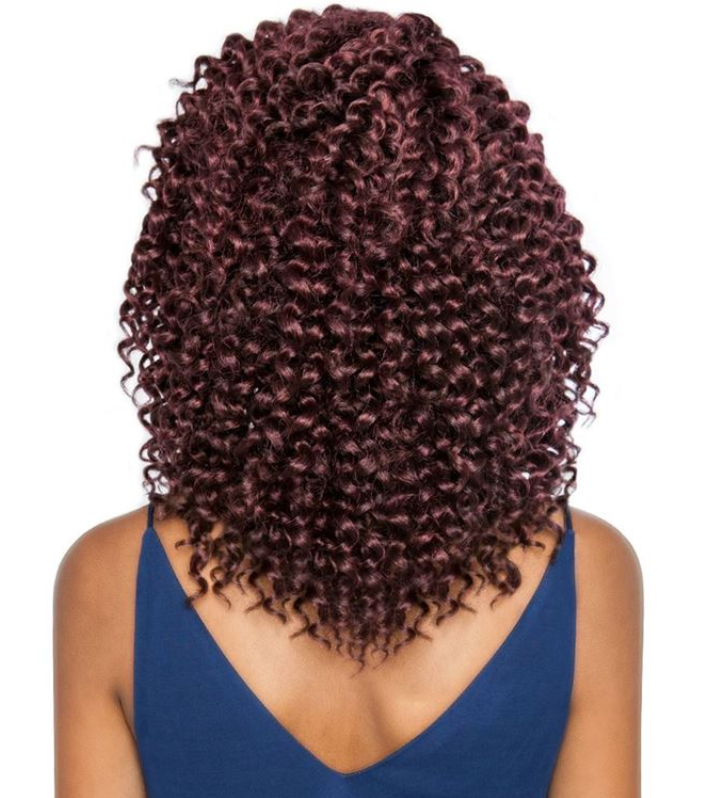 AFRI - CB3P01 - 3X ARUBA CURL 8&quot; CROCHET BRAIDING HAIR