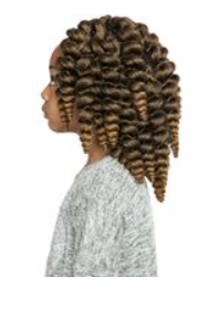 MANE CONCEPT KB03 - POM POM CURL CROTCH BRAIDING HAIR