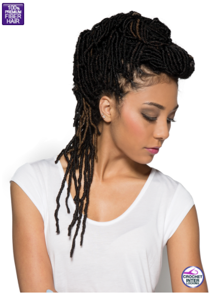 B0BBIBOSS - NU LOCS 24&quot; CROCHET BRAIDING LOCS