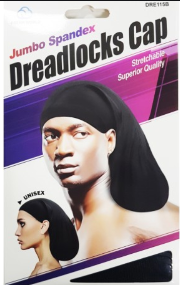 DREAM WORLD JUMBO SPANDEX DREADLOCKS CAP