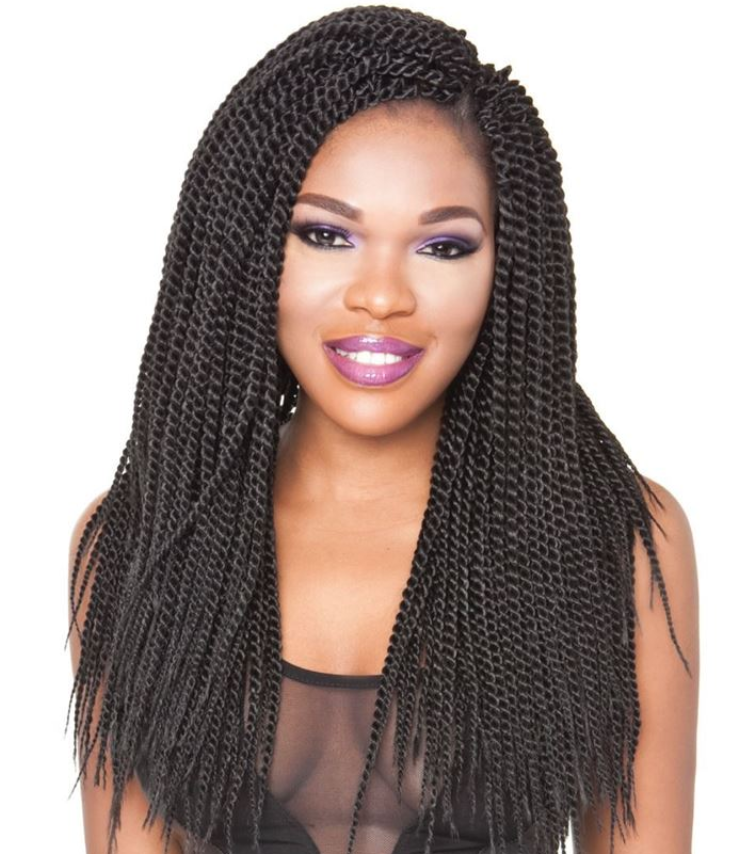 AFRI - SB01 - SENEGALESE TWIST 18&quot; CROCHET BRAIDING HAIR