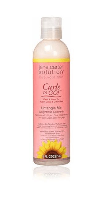 JANE CARTERSOLUTION®. CURLS TO GO WEIGHTLESS LEAVE-IN (8OZ)
