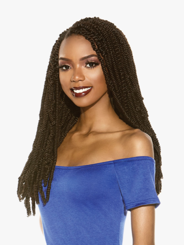 SENSATIONNEL - RUWA SPRING TWIST 12″ CROCHET BRAIDING HAIR