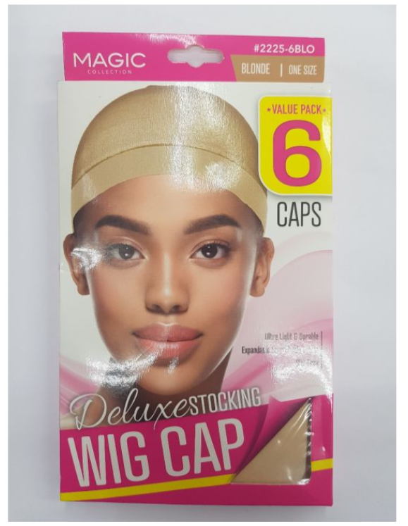 MAGIC DELUXE STOCKING WIG CAP - VALUE PACK 6