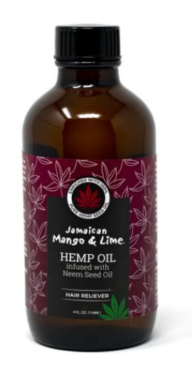 JAMAICAN MANGO & LIME HEMP OIL (4OZ)