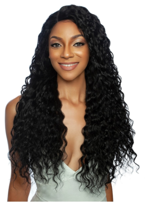 TRILL - TROR604 -13A WET N WAVY ROTATE PART LACE FRONT WIG - DEEP WAVE 28”