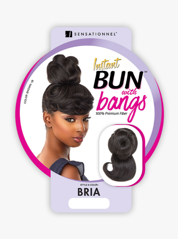 SENSATIONNEL - INSTANT BUN W/ BANGS - BRIA