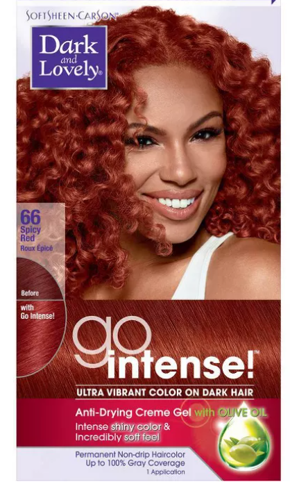 SOFTSHEEN CARSON - DARK &amp; LOVELY HAIR - GO INTENSE COLOR KIT