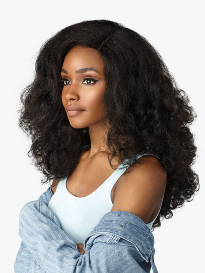 SENSATIONNEL - CURLS KINK &amp; CO LACE FRONT WIG - HEART BREAKER