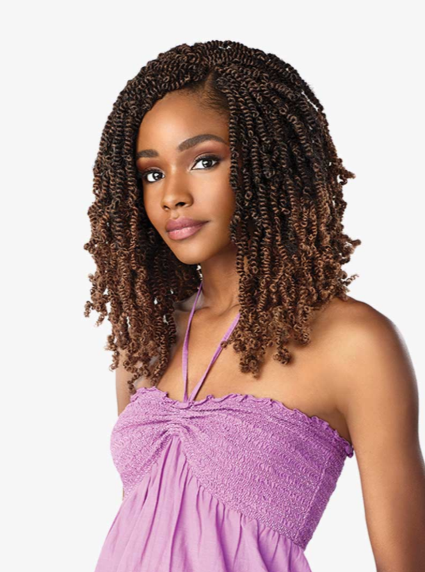 SENSATIONNEL - 3X LULUTRESS BOMB TWIST 12&quot; CROCHET BRAIDING HAIR