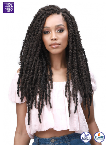 BOBBIBOSS 3X CALIF. BUTTERFLY LOCS 18&quot;