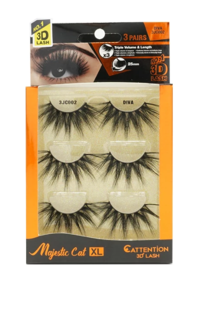EBIN MAJESTIC CATTENTION 3D LASHES