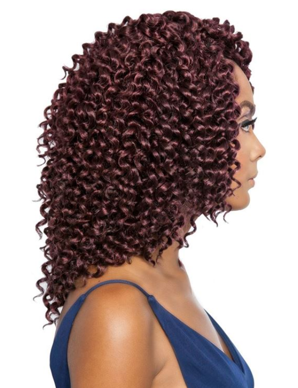 AFRI - CB3P01 - 3X ARUBA CURL 8&quot; CROCHET BRAIDING HAIR