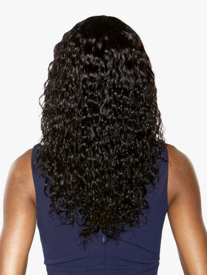 SENSATIONNEL - 12A WET &amp; WAVY HD LACE DEEP 22″ WIG