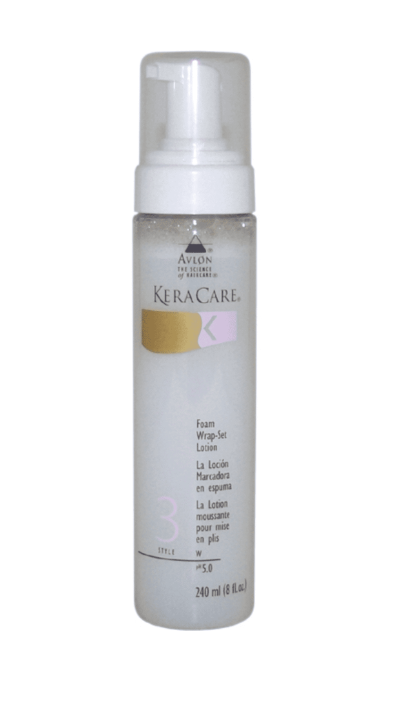 KeraCare Foam Wrap Set Lotion 8OZ