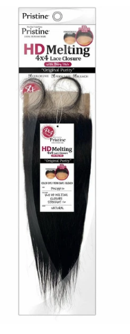 PRISTINE - HD MELTING 4 X 4 BODY WAVE LACE CLOSURE with Baby Hair