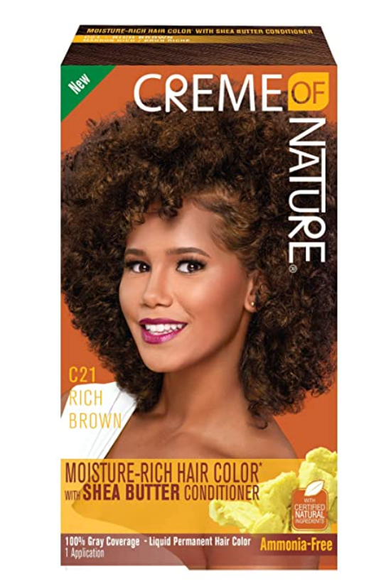 CRÈME OF NATURE MOISTURE RICH HAIR COLOR (LIQUID PERMANENT HAIR COLOR)