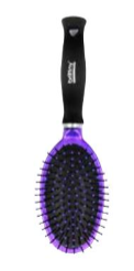 BRITTNY BRUSH MTL PP CUSHION W/TIP R/GRIP