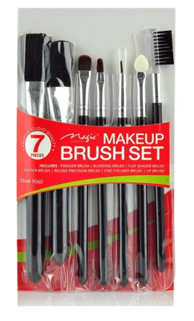 MAGIC COLLECTION MAKE UP BRUSH SET 7PCS