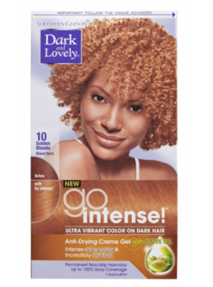 SOFTSHEEN CARSON - DARK &amp; LOVELY HAIR - GO INTENSE COLOR KIT