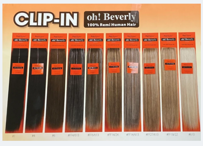 HAIRSENSE - OH! BEVERLY 7-PIECE CLIP-IN - 22&quot; HAIR EXTENSION