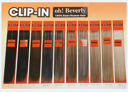 HAIRSENSE - OH! BEVERLY 7-PIECE CLIP-IN - 22&quot; HAIR EXTENSION