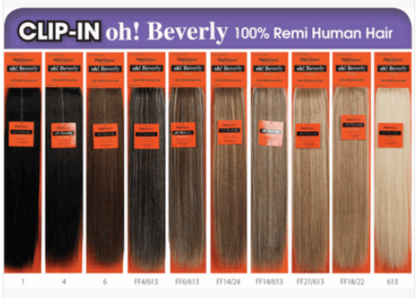 HAIRSENSE - OH! BEVERLY 7-PIECE CLIP-IN  - 18&quot; STRAIGHT HAIR EXTENSION
