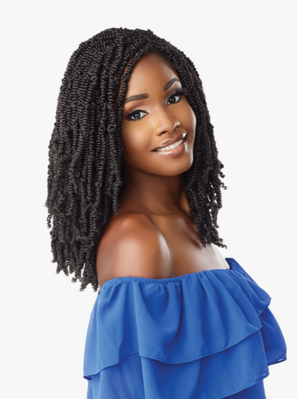 SENSATIONNEL - 3X RUWA AFRO TWIST BRAID 16″ CROCHET BRAIDING HAIR