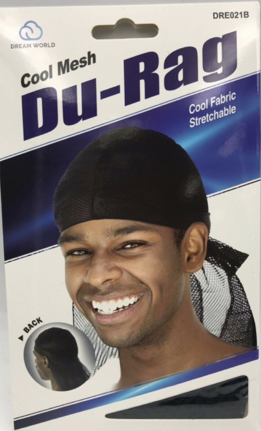 DREAM WORLD COOL MESH DURAG BLACK