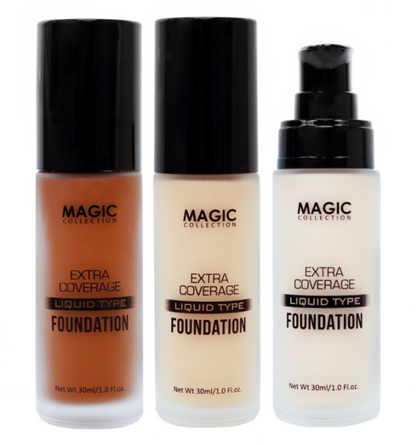 MAGIC COLLECTION - EXTRA COVERAGE LIQUID TYPE FOUNDATION 1OZ