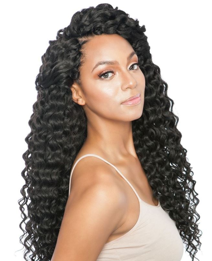 AFRI - CPB01 TIARA WAVE 18&quot; CROCHET BRAIDING HAIR