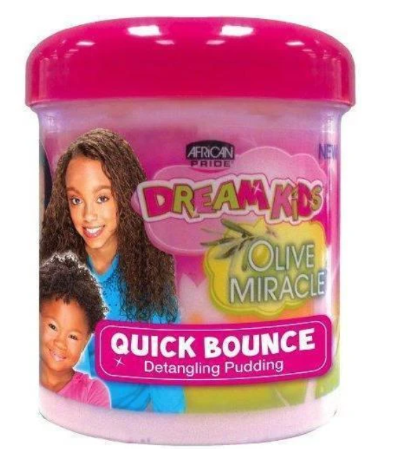 AFRICAN PRIDE DREAM KIDS OLIVE MIRACLE QUICK BOUNCE DETANGLING PUDDING  15 OZ