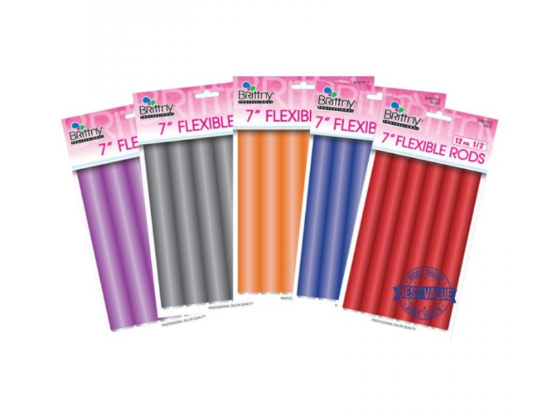 BRITTNY 9/16&quot; 12 PIECES 7&quot; FLEXIBLE RODS