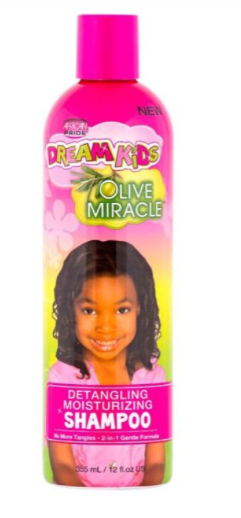 AFRICAN PRIDE DREAM KIDS OLIVE MIRACLE DETANGLING MOISTURIZING SHAMPOO 12 OZ