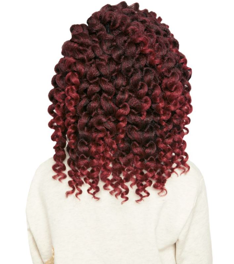 AFRI - KB02 BOUNCE CURLON CROTCH BRAIDING HAIR - BLOOM CURL