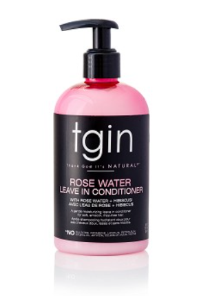 TGIN ROSE WATER SMOOTHING LEAVE IN CONDITIONER 13 OZ