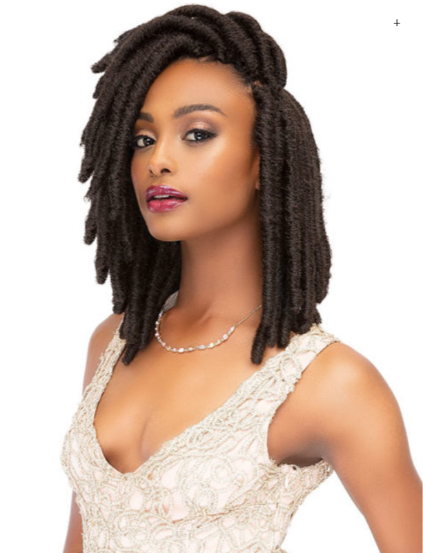 JANET COLLECTION - JUMBO FAUX LOCS 12″ CROCHET BRAIDING HAIR