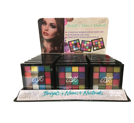 BRIGHTS + NEONS + NEUTRALS BR (BR332) EYE SHADOW