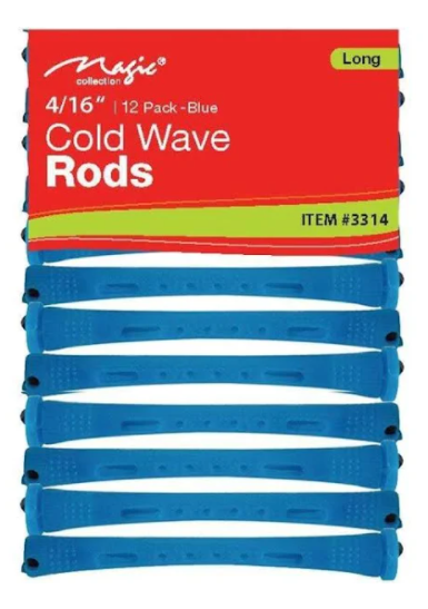 MAGIC COLLECTION COLD WAVE RODS 4/16&quot;  12 PIECES