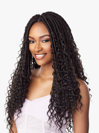 SENSATIONNEL - 3X LULUTRESS BOHEMIAN LOCS 20&quot; CROCHET BRAIDING HAIR