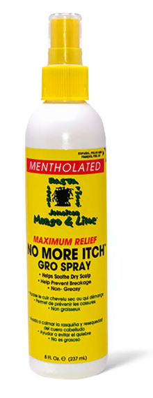 JAMAICAN MANGO &amp; LIME MAXIMUM RELIEF NO MORE ITCH GRO HAIR SPRAY