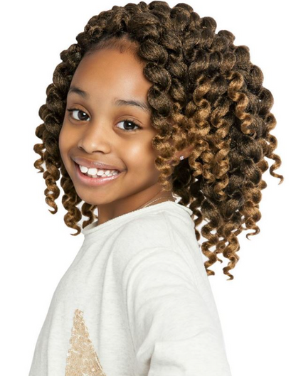 AFRI - KB02 BOUNCE CURLON CROTCH BRAIDING HAIR - BLOOM CURL