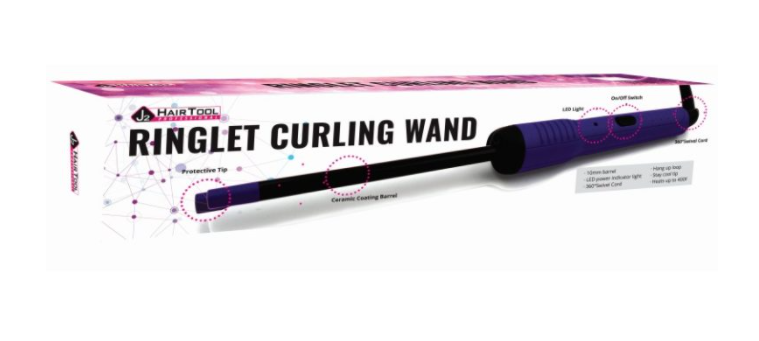 J2 HAIR TOOL RINGLET CURLING WAND